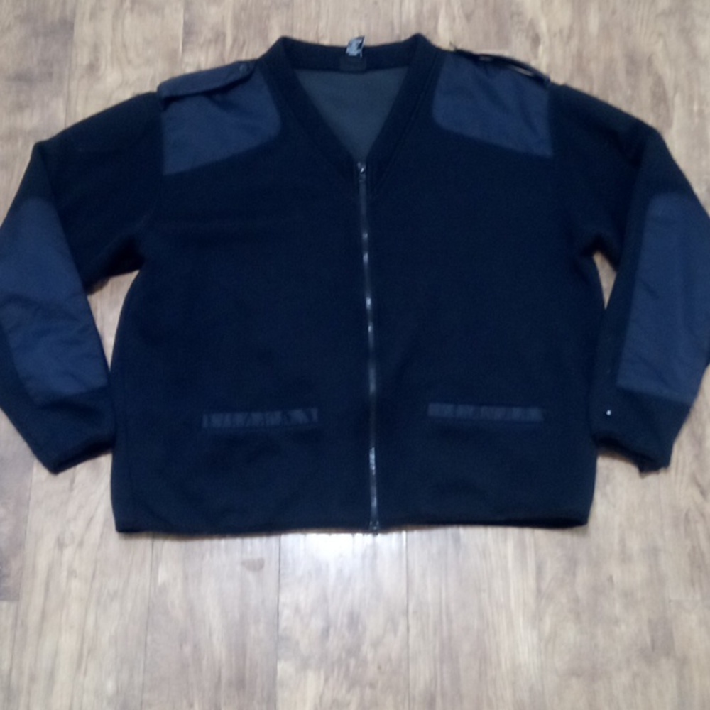 Blauer Black Zip up Sweater/Jacket XXL